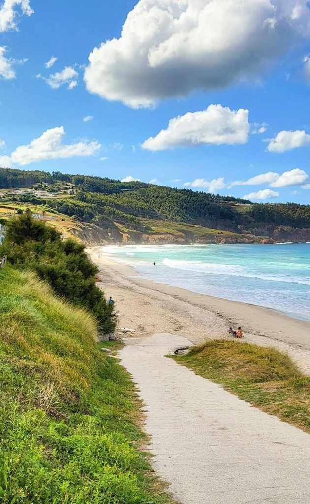 Ag Casa Arnados 1ª Linea De Playa Razo Con Jardi Daire Dış mekan fotoğraf